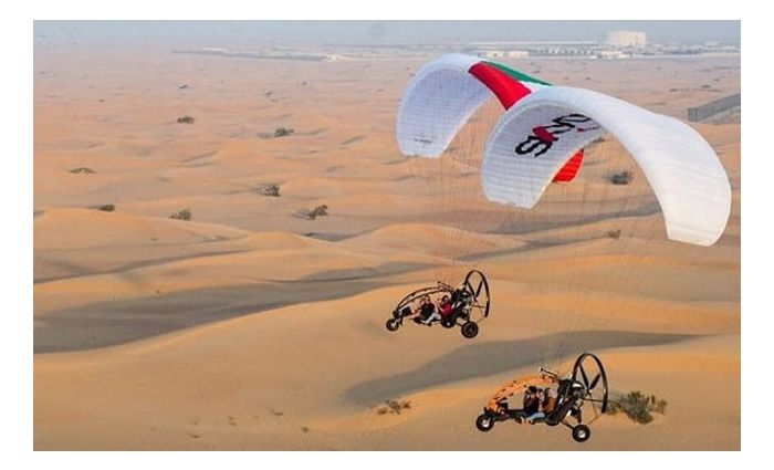 Paramotoring at Jaisalmer